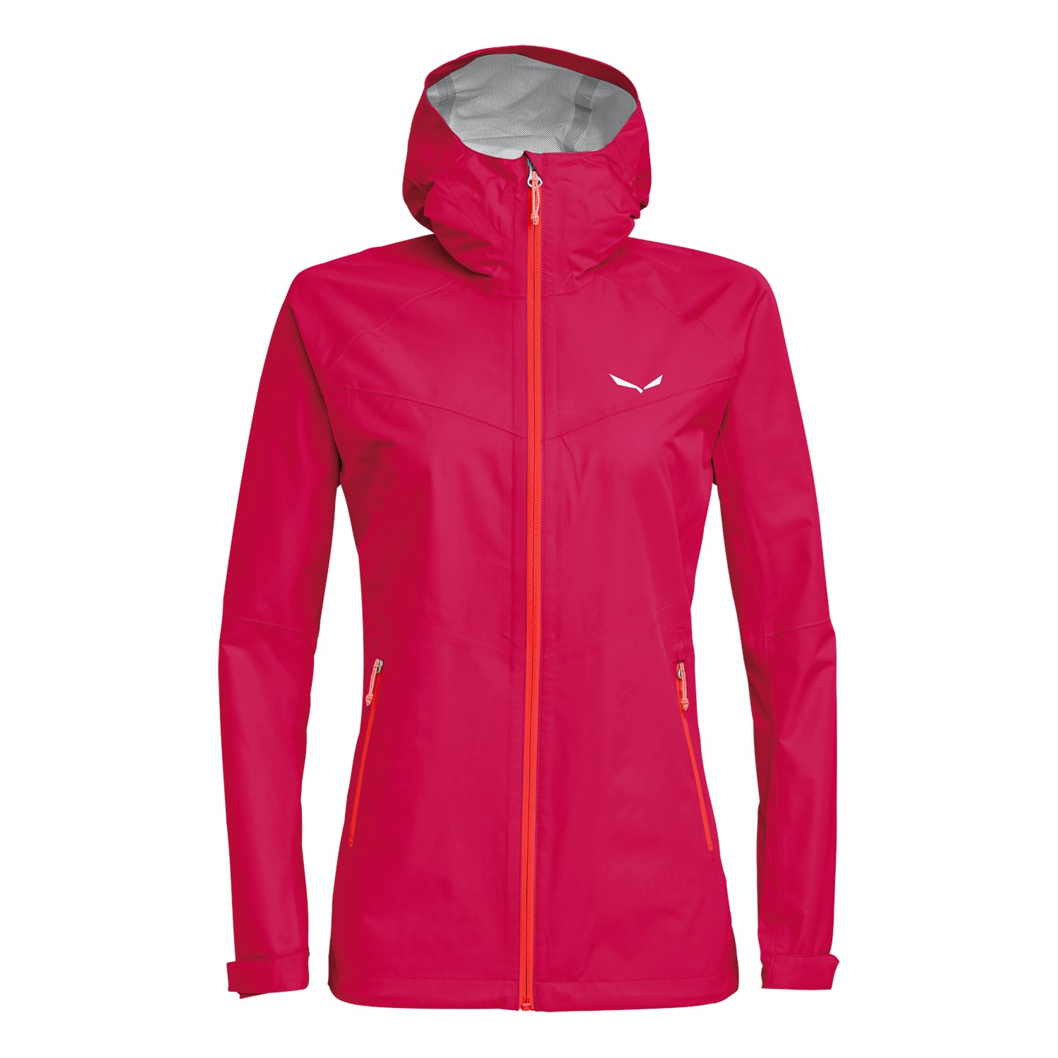 Chaqueta Hardshell Mujer Chile - Salewa Puez Aqua Powertex - Rosas/Rosas Rojas - SHQU-74582